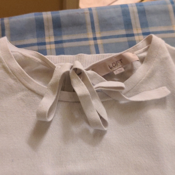 Loft lightweight short sleeve top with back detail. - Picture 4 of 4